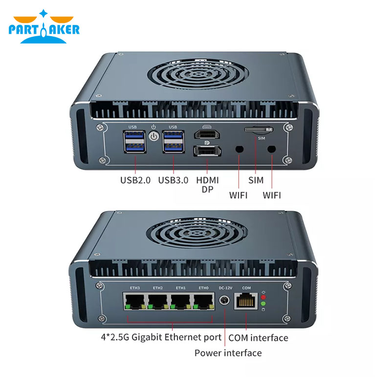 12th Gen Intel I3-1115G4 Fanle - Pfsense Firewall Router 2.5G 4 I226 评论和价格