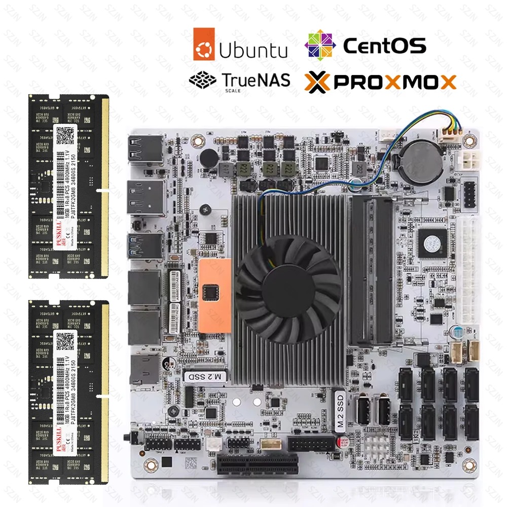 I5-8265U ES NAS Motherboard 8  - Nas Motherboard 8 Sata Mini Itx 评论和价格
