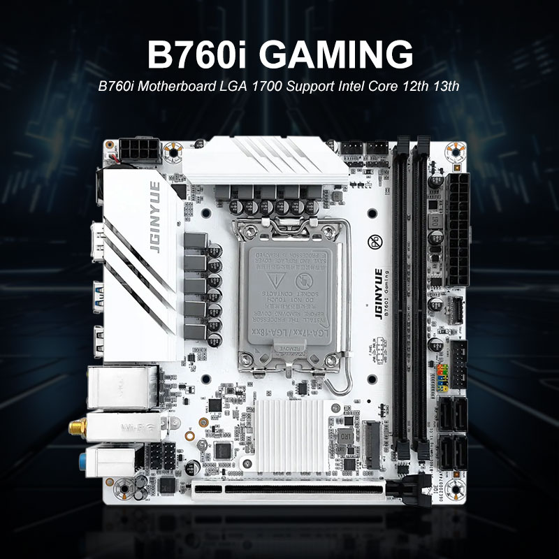 JGINYUE B760I GAMING Mini ITX  - Lga1700 Itx Motherboard Ddr5 评论和价格
