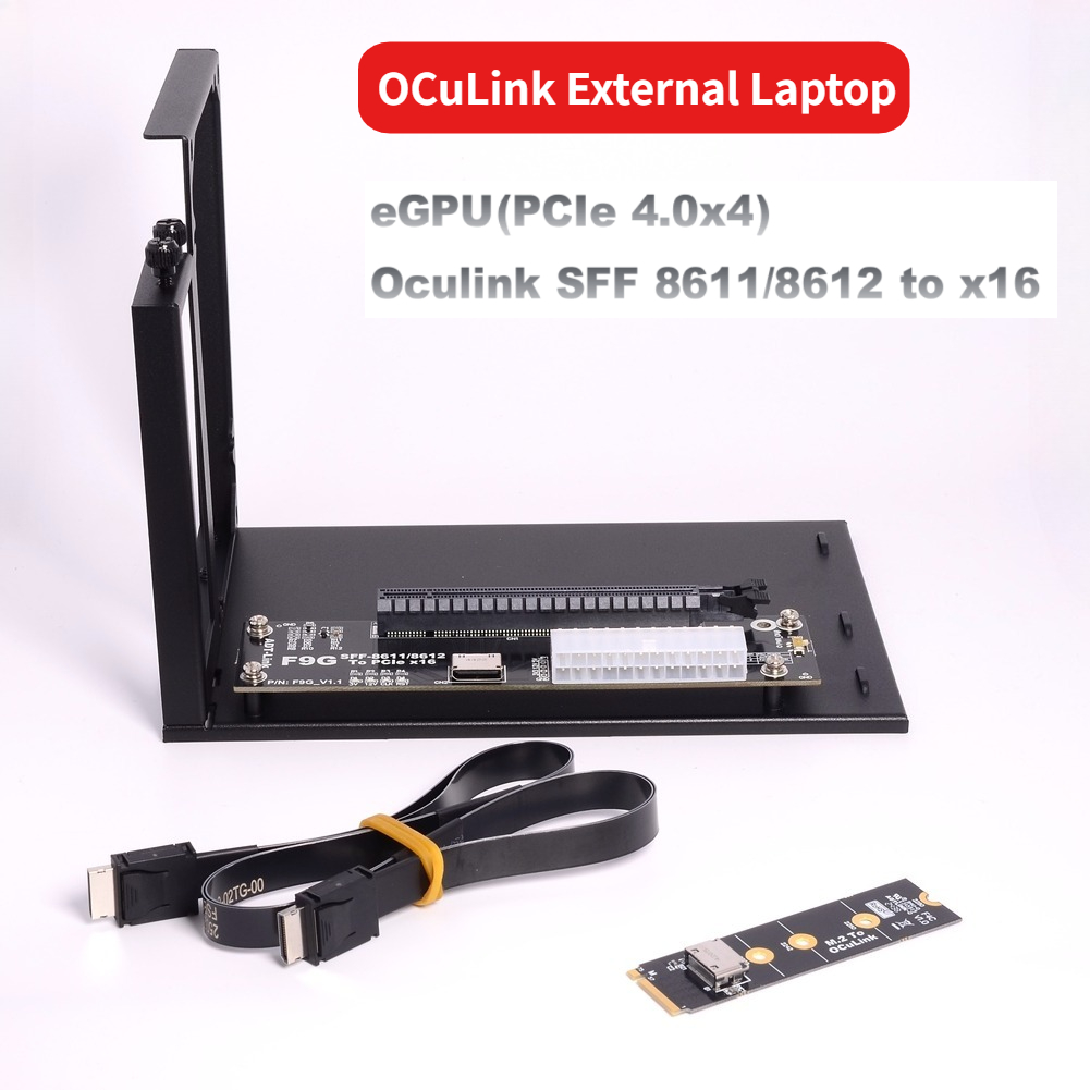 F9G-BK7 PCIe 4.0 X4 64Gbps OCu - Oculink Egpu Mini Pc 评论和价格