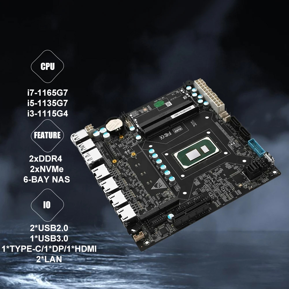 Nas Motherboard ITX Set Onboar - Nas Motherboard 8 Sata Mini Itx 评论和价格