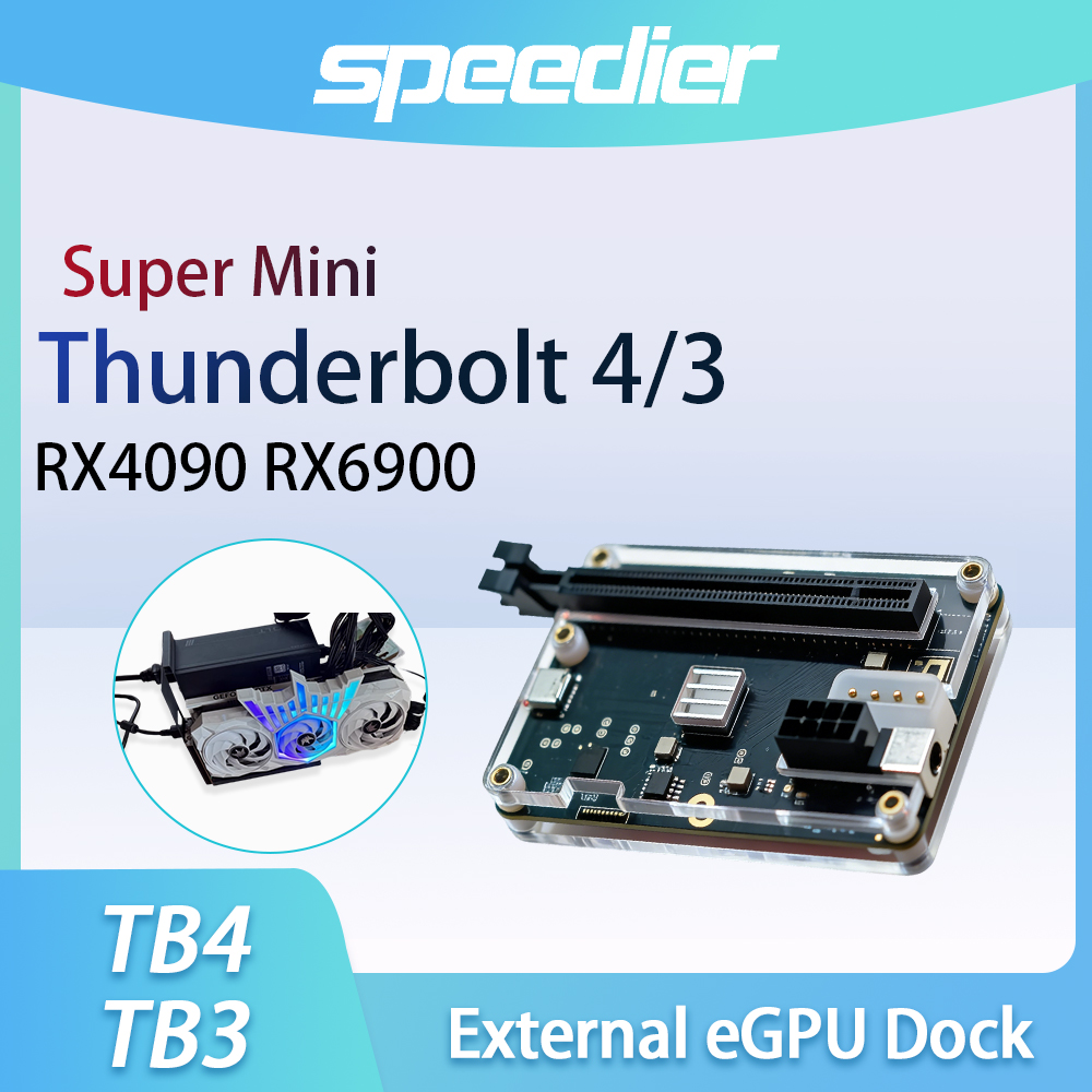 Thunderbolt 4 3 eGPU Dock Exte - Thunderbolt 4 Egpu Dock Mini Pc 评论和价格