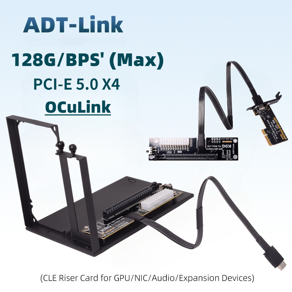 K993G PCIe 5.0 X4 To OCuLink S - Oculink Egpu Mini Pc 评论和价格
