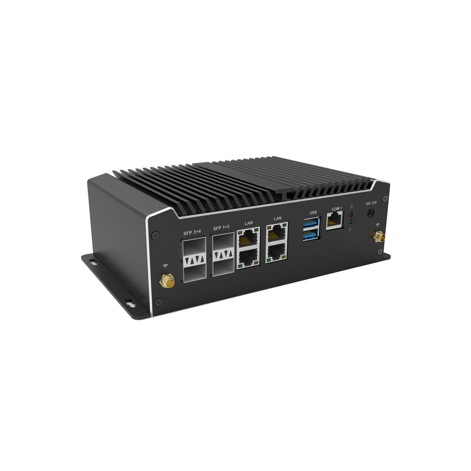 in tel Atom C3758 8-Core Fanle - Dual Lan 10G Sfp+ Mini Pc 评论和价格