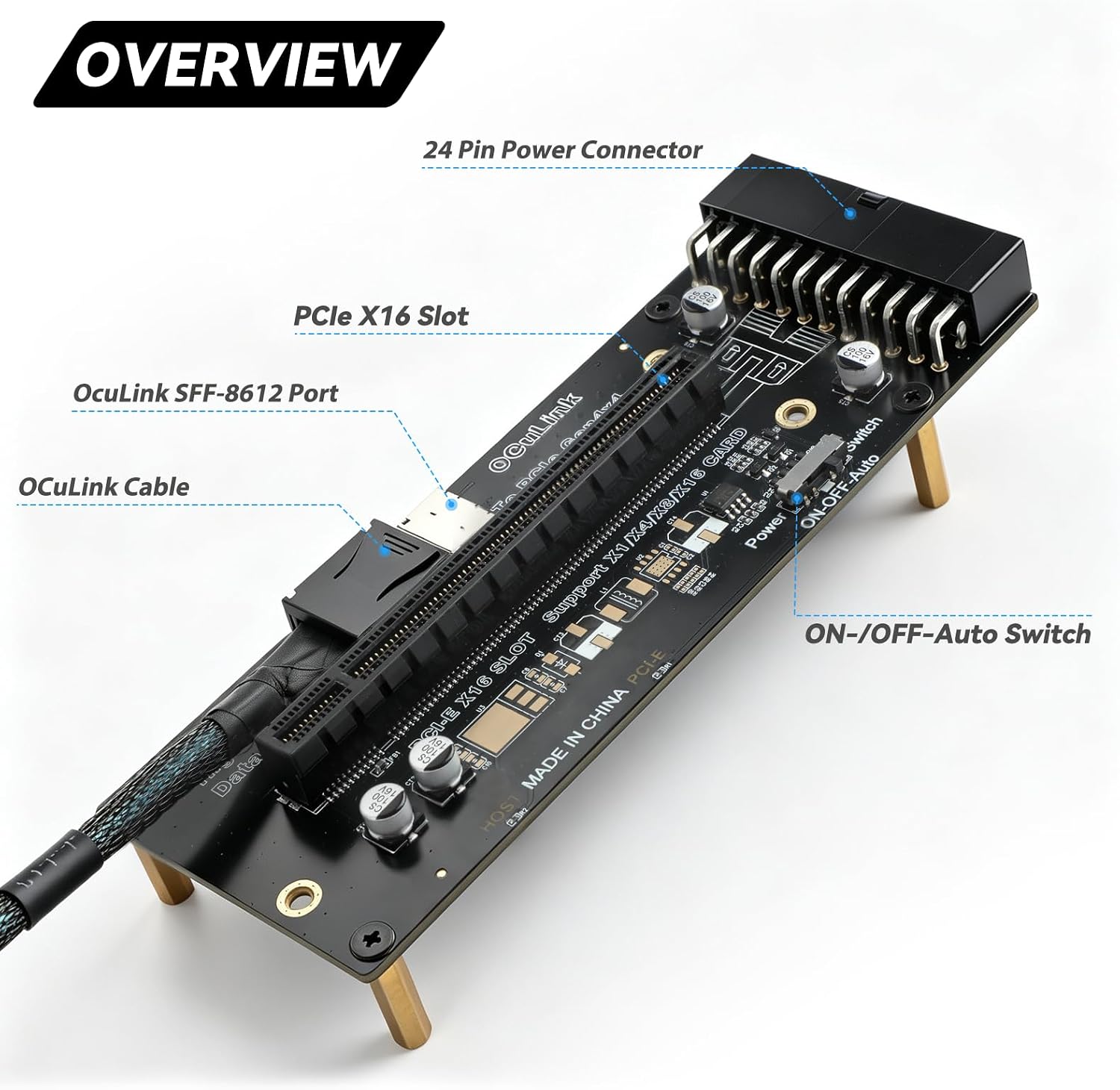 OCuLink PCIe 4.0 X4 64Gbps SFF - Oculink Egpu Mini Pc 评论和价格