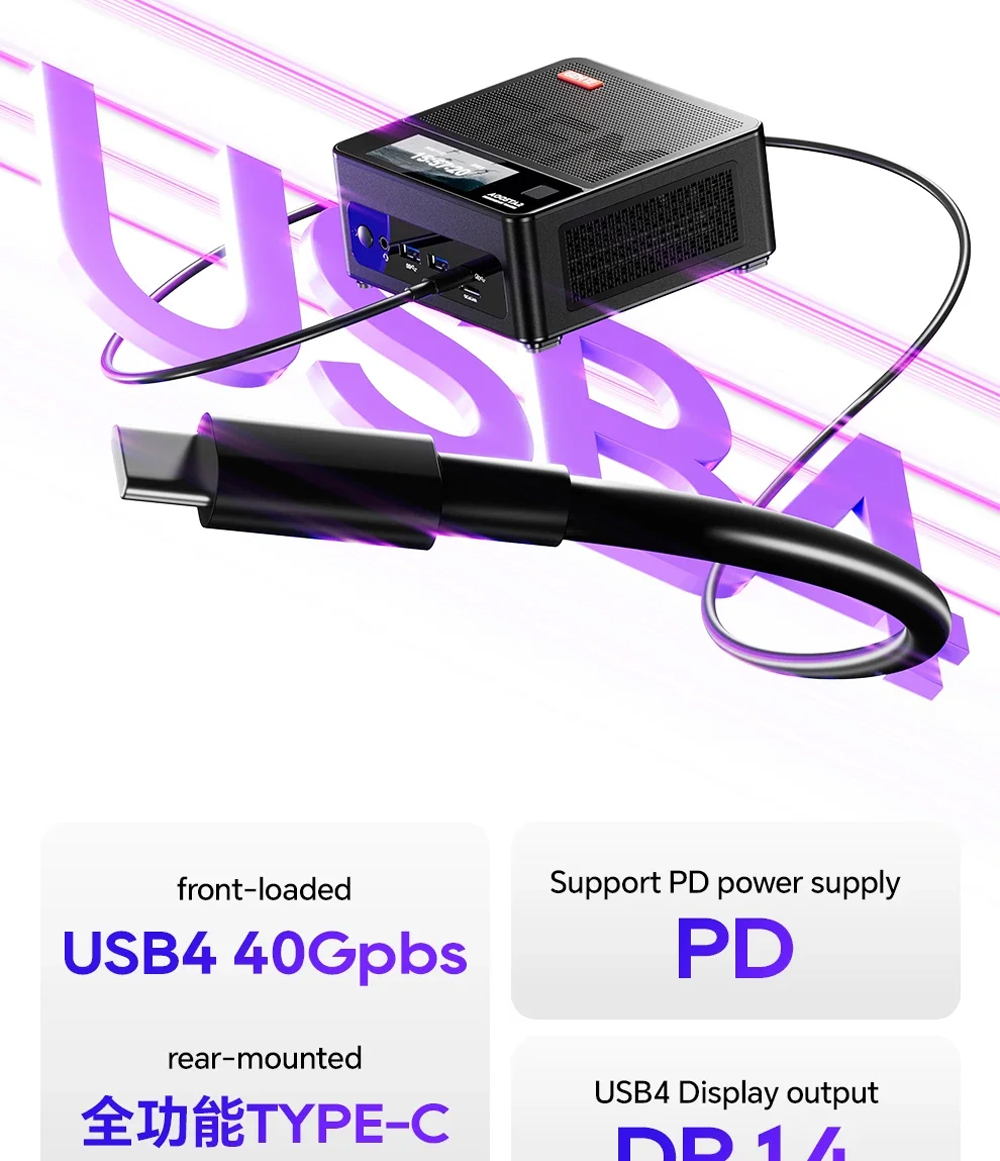 GEM12 AMD Ryzen 7 8845HS/R7 78 - Amd Ryzen 7 7840Hs Mini Pc 评论和价格