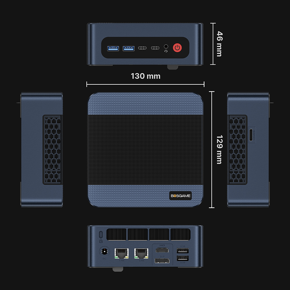BOSGAME M4 Neo Mini PC AMD Ryz - Amd Ryzen 7 7840Hs Mini Pc 评论和价格