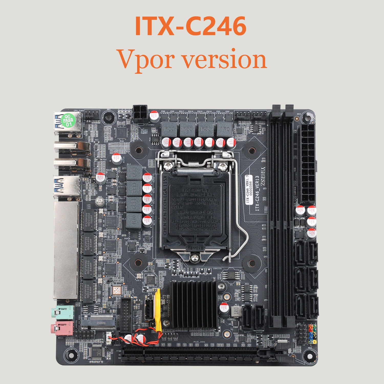 LGA1151 C246 Vpro NAS Motherbo - Nas Motherboard 8 Sata Mini Itx 评论和价格